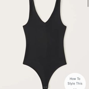 Black bodysuit like new!